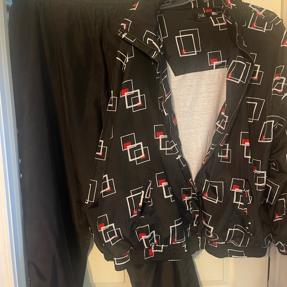 Wind suit black